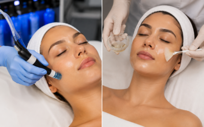 Comparison of HydraFacial and Chemical Peel treatments for Indian skin at VLCC Salon and Cosmetology Clinic Wakad Pune